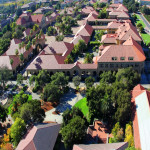 MOOC Summaries - International Business I - Managed Trades - Clusters of Competition - Stanford, CA, USA - October 16, 2012: The famous Stanford University campus located near Palo Alto, California.